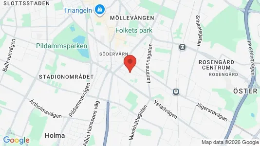 Apartments for rent i Sofielund - kort over placeringen