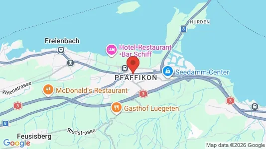 Apartments for rent i Pfäffikon - kort over placeringen