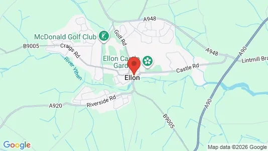 Apartments for rent i Ellon - Aberdeenshire - kort over placeringen