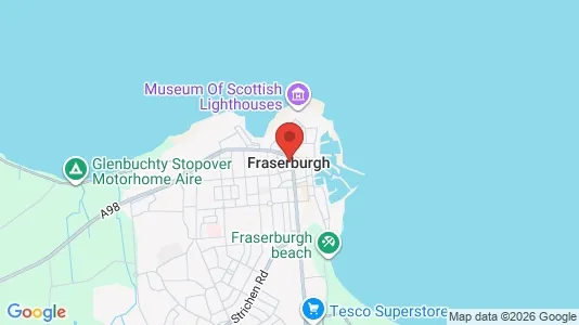 Apartments for rent i Fraserburgh - Aberdeenshire - kort over placeringen