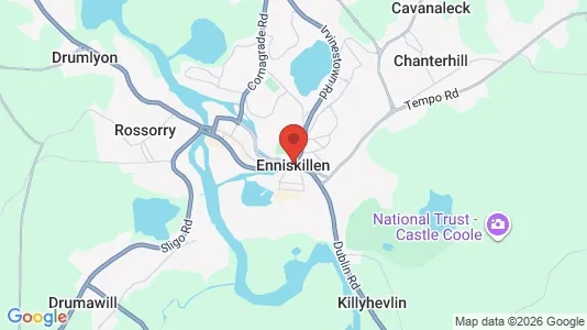 Apartments for rent i Enniskillen - County Fermanagh - kort over placeringen