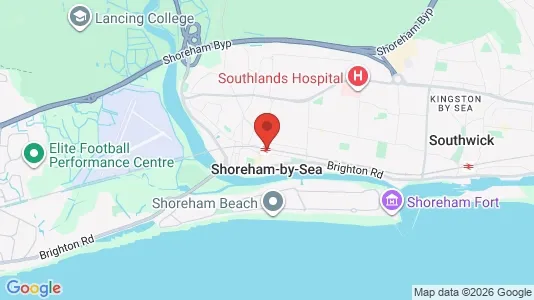 Apartments for rent i Shoreham-by-Sea - West Sussex - kort over placeringen