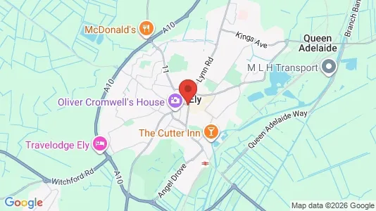 Apartments for rent i Ely - Cambridgeshire - kort over placeringen