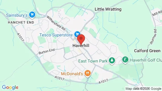 Apartments for rent i Haverhill - Suffolk - kort over placeringen