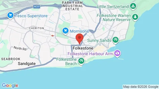 Apartments for rent i Folkestone - Kent - kort over placeringen