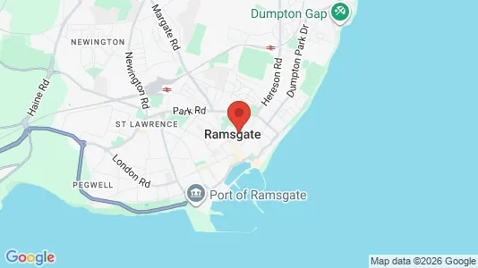 Apartments for rent i Ramsgate - Kent - kort over placeringen