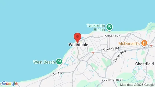 Apartments for rent i Whitstable - Kent - kort over placeringen