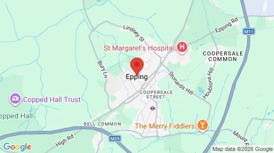 Apartments for rent i Epping - Essex - kort over placeringen