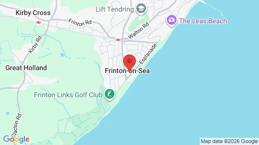 Apartments for rent i Frinton-on-Sea - Essex - kort over placeringen