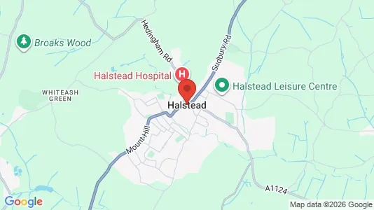 Apartments for rent i Halstead - Essex - kort over placeringen
