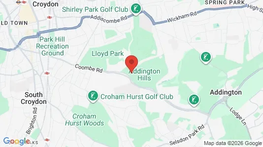 Houses for rent i Croydon - Surrey - kort over placeringen