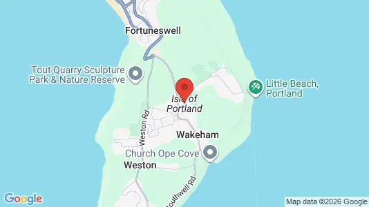 Houses for rent i Portland - Dorset - kort over placeringen