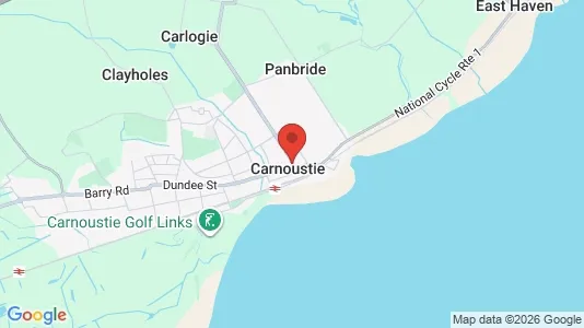 Apartments for rent i Carnoustie - Angus - kort over placeringen