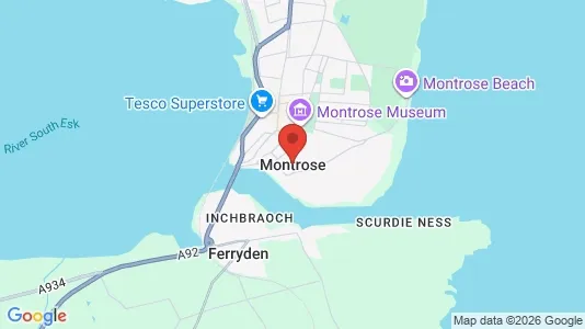 Apartments for rent i Montrose - Angus - kort over placeringen