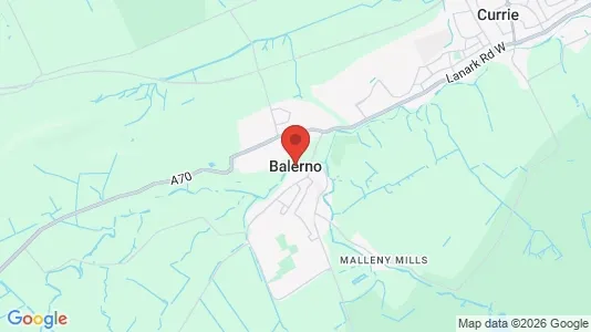 Apartments for rent i Balerno/Currie/Juniper Green - Midlothian - kort over placeringen