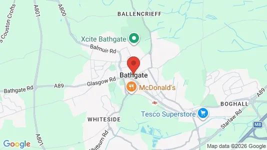 Apartments for rent i Bathgate - West Lothian - kort over placeringen
