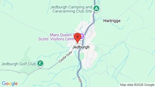 Apartments for rent i Jedburgh - Roxburghshire - kort over placeringen