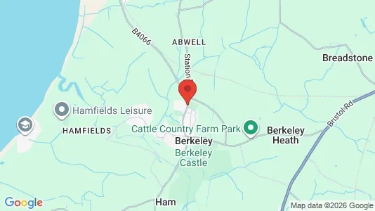 Houses for rent i Berkeley - Gloucestershire - kort over placeringen