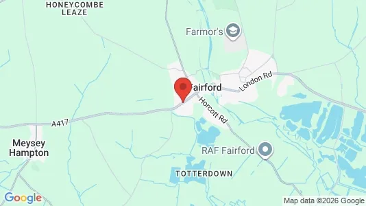 Apartments for rent i Cirencester/Fairford/Lechlade - Gloucestershire - kort over placeringen