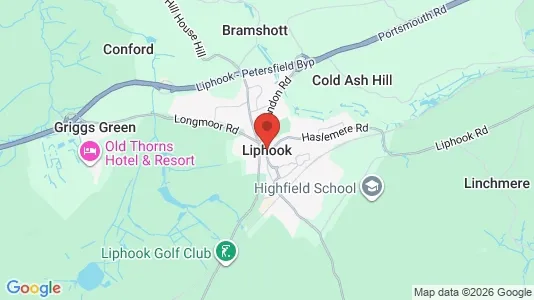 Apartments for rent i Liphook - Hampshire - kort over placeringen