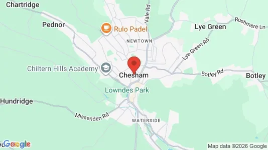 Houses for rent i Chesham - Buckinghamshire - kort over placeringen