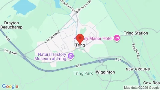 Apartments for rent i Tring - Hertfordshire - kort over placeringen