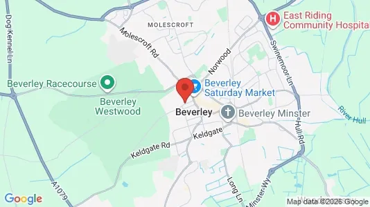 Apartments for rent i Beverley - North Humberside - kort over placeringen
