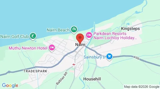 Apartments for rent i Nairn - Nairnshire - kort over placeringen