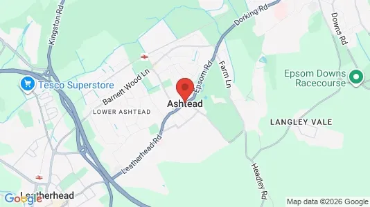 Apartments for rent i Ashtead - Surrey - kort over placeringen