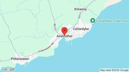 Houses for rent i Anstruther - Fife - kort over placeringen