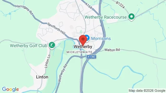 Houses for rent i Wetherby - West Yorkshire - kort over placeringen