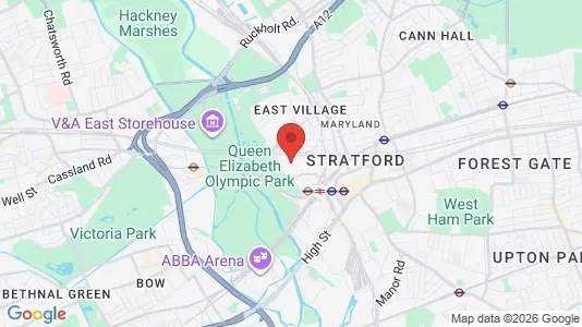 Apartments for rent i London E20 - kort over placeringen