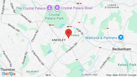 Apartments for rent i London SE20 - kort over placeringen