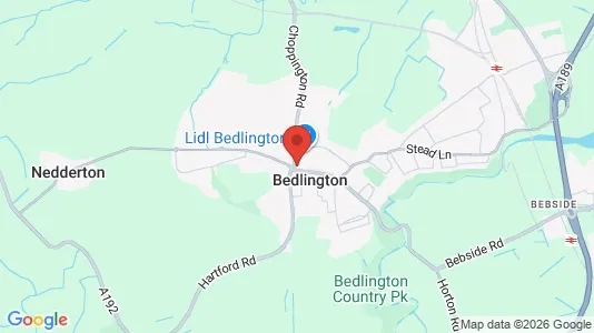 Apartments for rent i Bedlington - Northumberland - kort over placeringen