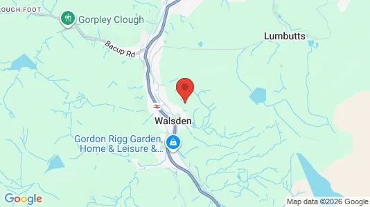 Houses for rent i Todmorden - Lancashire - kort over placeringen