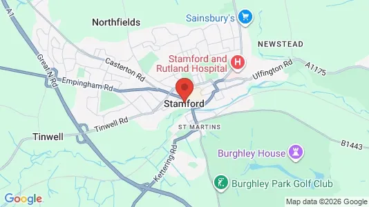 Houses for rent i Stamford - Lincolnshire - kort over placeringen
