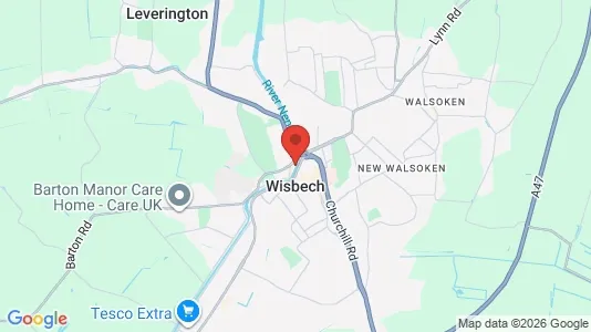 Apartments for rent i Wisbech - Cambridgeshire - kort over placeringen