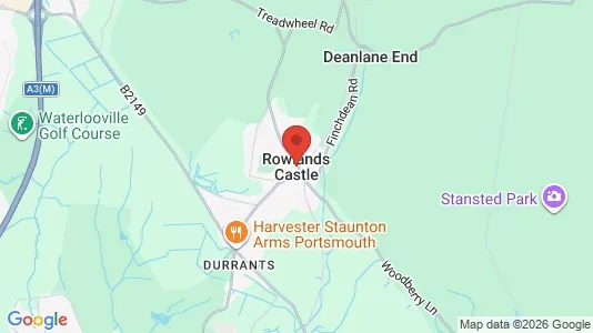 Houses for rent i Havant/Rowlands Castle - Hampshire - kort over placeringen