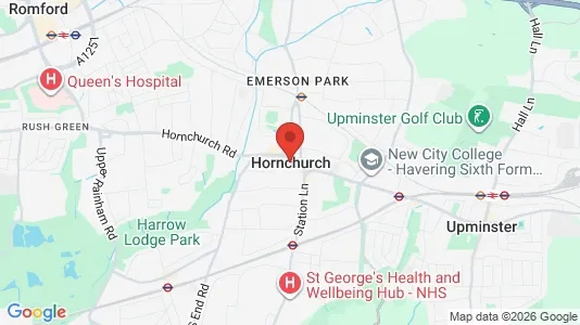 Apartments for rent i Hornchurch - Essex - kort over placeringen