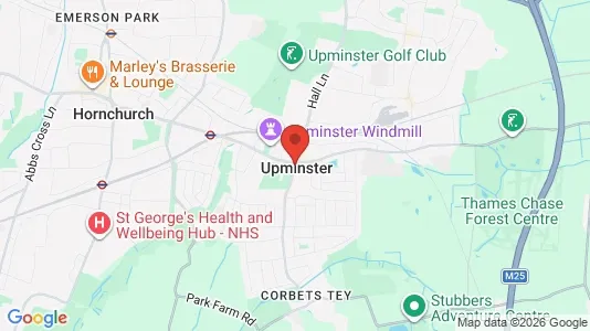 Houses for rent i Upminster - Essex - kort over placeringen