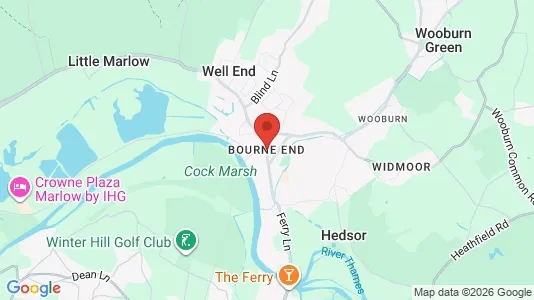 Apartments for rent i Bourne end - Buckinghamshire - kort over placeringen