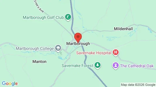 Houses for rent i Marlborough - Wiltshire - kort over placeringen