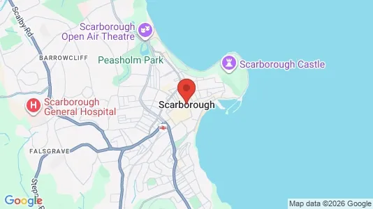 Houses for rent i Scarborough - North Yorkshire - kort over placeringen