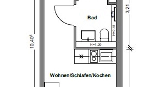 31 m2 apartment in Berlin Treptow-Köpenick for rent 